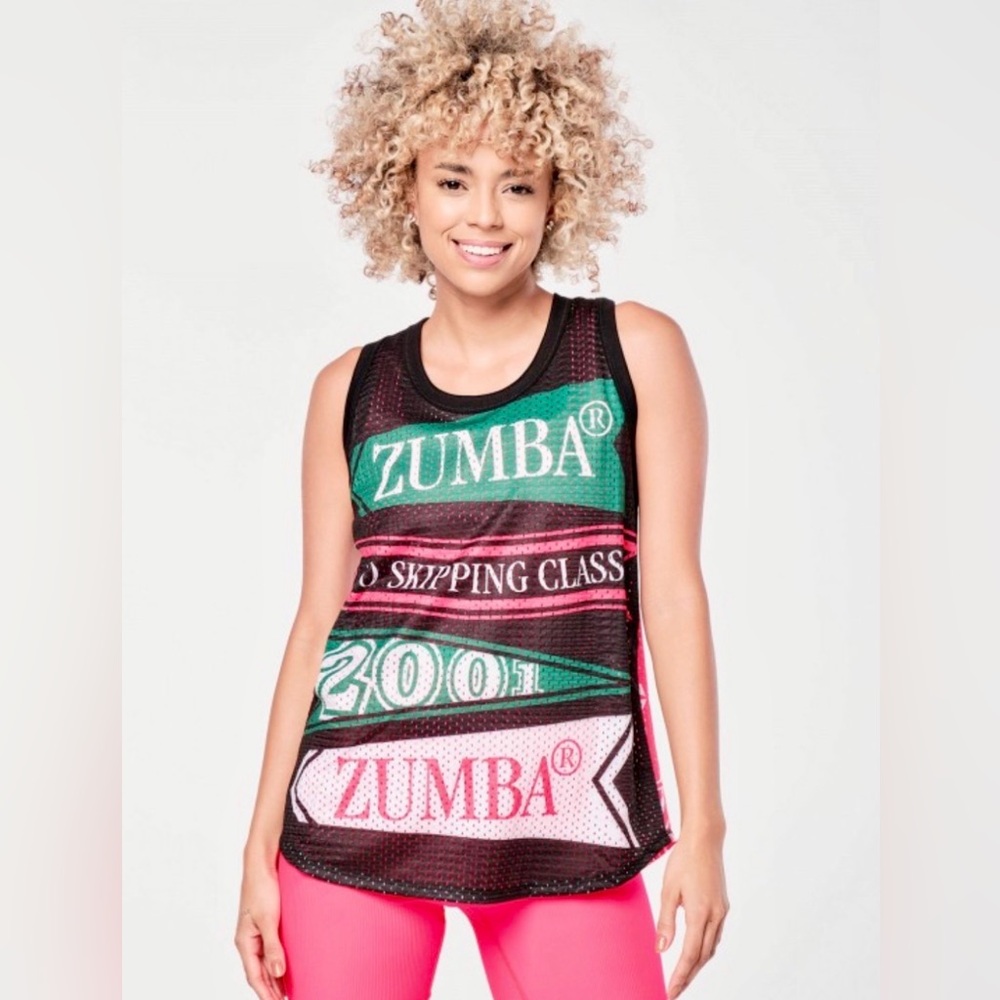 Zumba Fitness Mesh Tank Top